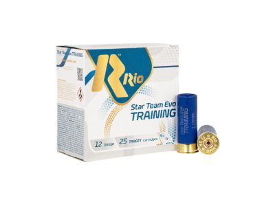 Rio Ammunition Star Team EVO Training Shotshell Loads, 12 Gauge, 25