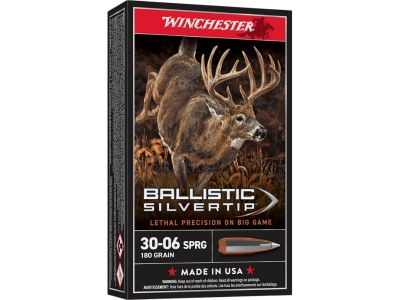 Winchester Ballistic Silvertip 30-06 Springfield 180gr Polymer Tip RCE, .30-03 Springfield, 20