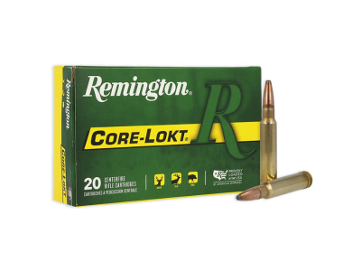 Remington Core-Lokt Centerfire Rifle Cartridges, .338 Winchester Magnum, 20