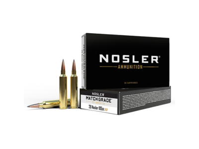 Nosler Match Grade RDF Rifle Rounds, .28 Nosler, 20
