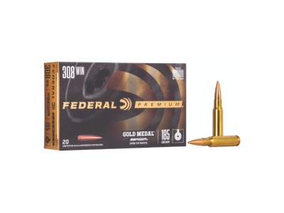 Federal Gold Medal Berger Rifle Cartridges, .308 Winchester, 20