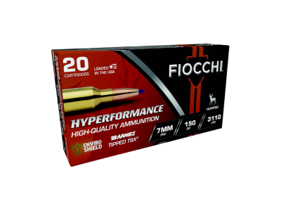 Fiocchi Hyperformance Rifle Rounds, 7mm PRC, 20