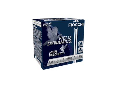 Fiocchi Field Dynamics High Velocity Shotshell Loads, 20 Gauge, 25