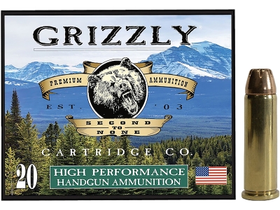 Grizzly 38Special 148gr Jacketed Hollow Point, .38 Special, 20