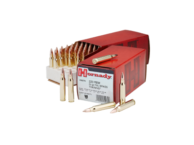 Hornady Custom Rifle Cartridges, .223 Remington, 50