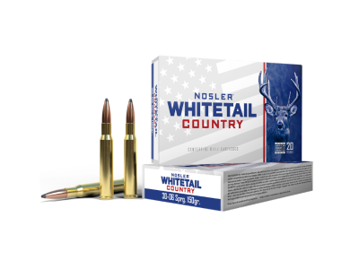 Nosler Whitetail Country Rifle Rounds, .30-06 Springfield, 20