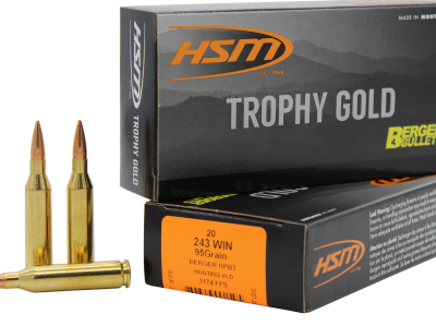 HSM 24395VLD 243 95 HPBT VLD 2025, .243 Winchester