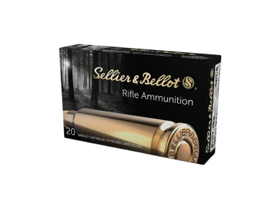 Sellier & Bellot Centerfire Rifle Cartridges, 8x57mm JRS, 20