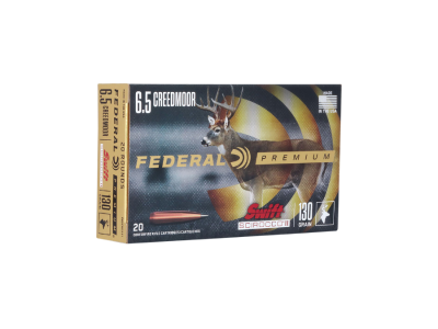 Federal Swift Scirocco II Rifle Cartridges, 6.5 Creedmoor, 20