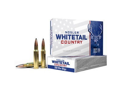 Nosler Whitetail Country Rifle Rounds, .308 Winchester, 20