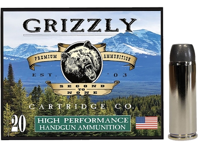Grizzly 45Colt 265gr Wide Flat Nose Gas Check, .45 Long Colt, 20