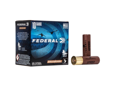 Federal Speed-Shok Shotshell Loads, 10 bore, 25