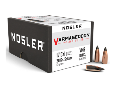 Nosler Varmageddon 17Cal, 100