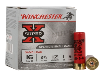 Winchester Super X Game Load, 16 Gauge, 25
