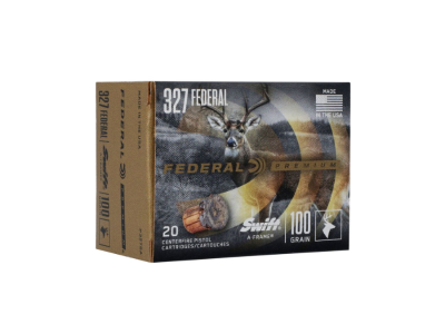 Federal Swift A-Frame Centerfire Handgun Cartridges, .327 Federal Magnum, 20