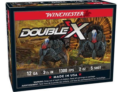 Winchester Double X High Velocity Turkey, 12 Gauge, 10