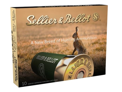 Sellier & Bellot Hunting Magnum 12Gauge 3" 15Firearm Ammunition 1 7/8oz 00Buck Shot, 12 Gauge, 10