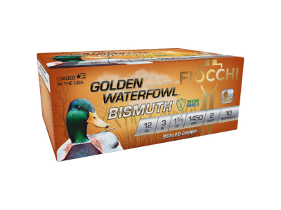 Fiocchi Golden Waterfowl Bismuth Shotshell Loads, 12 Gauge, 10