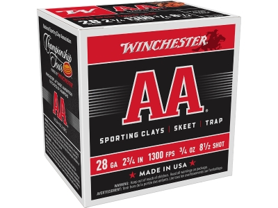 Winchester AA Super Sport Sporting Clay, 28 Gauge , 25