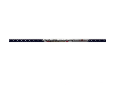 Easton Full Metal Jacket FMJ Aluminum Carbon 250 Arrows 1 Dozen Shafts, Black, 12 Count