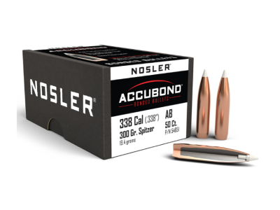 Nosler AccuBond 338Cal, 50