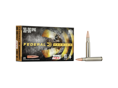 Federal Barnes TSX Centerfire Rifle Cartridges, .30-06 Springfield, 20