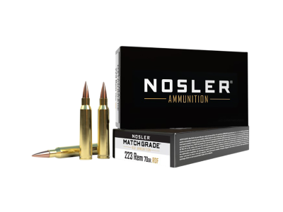 Nosler Match Grade RDF Rifle Rounds, .223 Remington, 20
