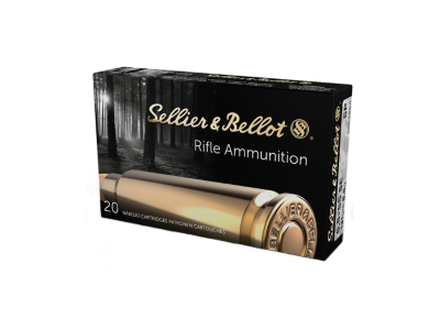 Sellier & Bellot Centerfire Rifle Cartridges, 6.5x55mm Swedish, 20