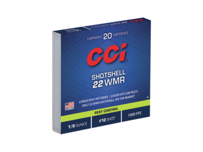 CCI Rimfire Shotshell, .22 WMR, 20