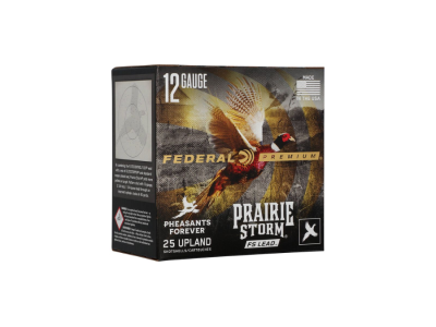 Federal Prairie Storm FS Firearm Ammunition Shotshell Loads, 12 Gauge, 25