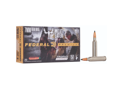 Federal Trophy Copper Rifle Cartridges, 7mm Remington Magnum, 20