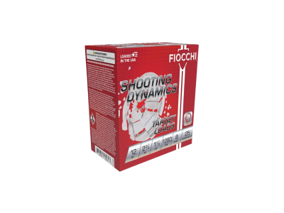 Fiocchi Shooting Dynamics Target Shotshell Loads, 12 Gauge, 25