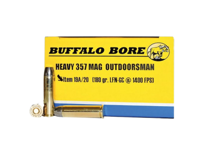 BBA Outdoorsman Centerfire Handgun Rounds, .357 Magnum, 20