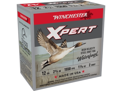 Winchester Super X Xpert High Velocity 12Gauge 2.75" 1 1/16oz 2Shot, 12 Gauge, 25