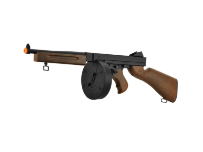 Well M1A1 WWII Submachine Gun Airsoft AEG Rifle