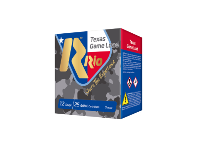 Rio Ammunition Texas Game Load High Velocity Shotshell Loads, 12 Gauge, 25
