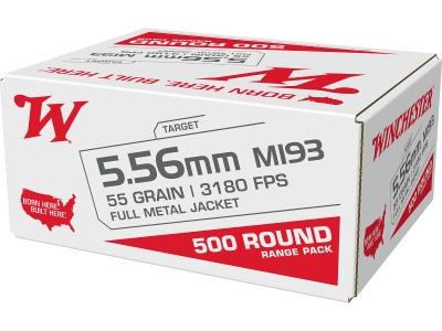 Winchester M193, 5.56x45mm NATO, 500