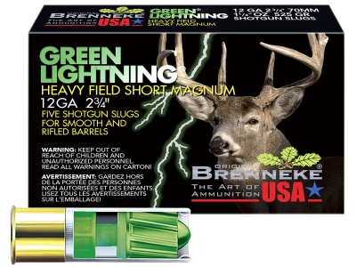 Brenneke Green Lightning Heavy Field, 12 Gauge, 5