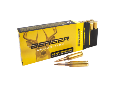 Berger Elite Hunter Centerfire Rifle Cartridges, 6.5 Creedmoor, 20