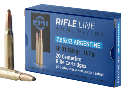 PPU 7.65x53 SP 180 Grain 20 Per Box, 7.65x53mm Mauser