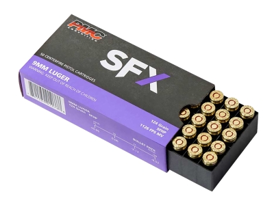 PMC SFx9mmLuger StarFire Hollow Point, 9mm Luger, 50