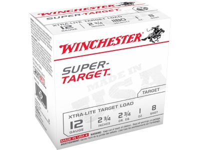 Winchester USA Super Target Load, 12 Gauge, 25