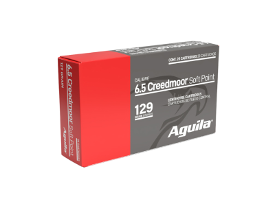 Aguila Centerfire Rifle Cartridges, 6.5 Creedmoor, 20