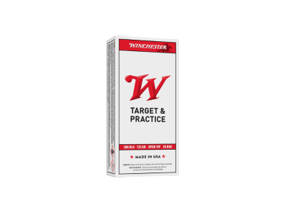 Winchester USA 300 Blackout 125gr, .308 (7.82mm), .300 AAC Blackout, 20