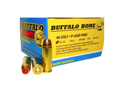 BBA Buffalo-Barnes Centerfire Handgun Rounds, .45 Long Colt, 20