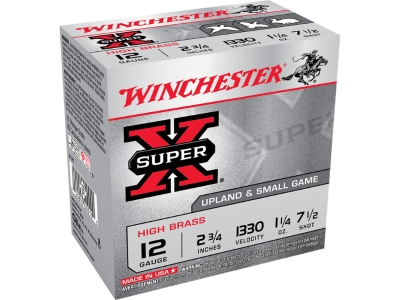 Winchester Super X Game Load High Brass, 12 Gauge, 25