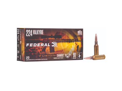 Federal Fusion MSR Rifle Cartridges, .224 Valkyrie, 20