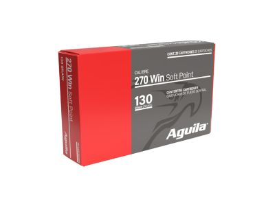 Aguila Centerfire Rifle Cartridges, .270 Winchester, 20