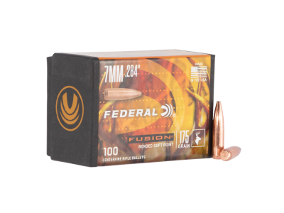 Federal Fusion Component Centerfire Rifle Bullets, 7mm, 100