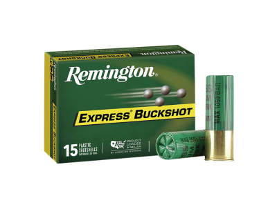 Remington Express Buckshot Shotshell Loads, 12 Gauge, 15
